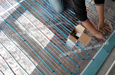 南京高檔別墅電地暖工程（發熱電纜）
